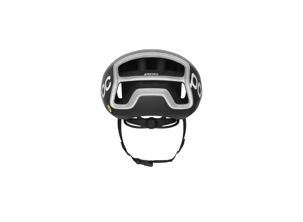POC Cytal Straßenhelm Uranium Black Matt/Hydrogen White/Logo