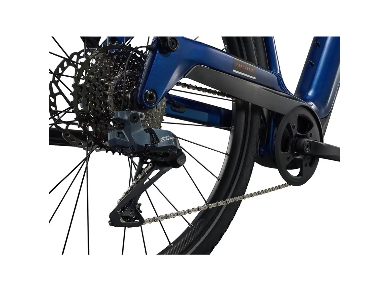 Giant Explore E+ 1 DD Trekking-E-Bike Metallic Navy