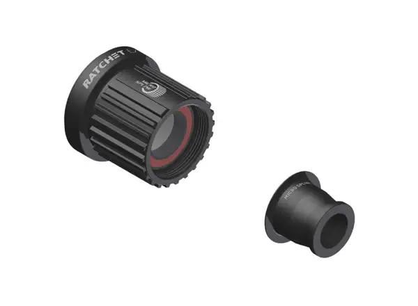 DT Swiss Ersatznabe Shimano Microspline ROAD 12sp Alu Rotor + Endkappe 12mm