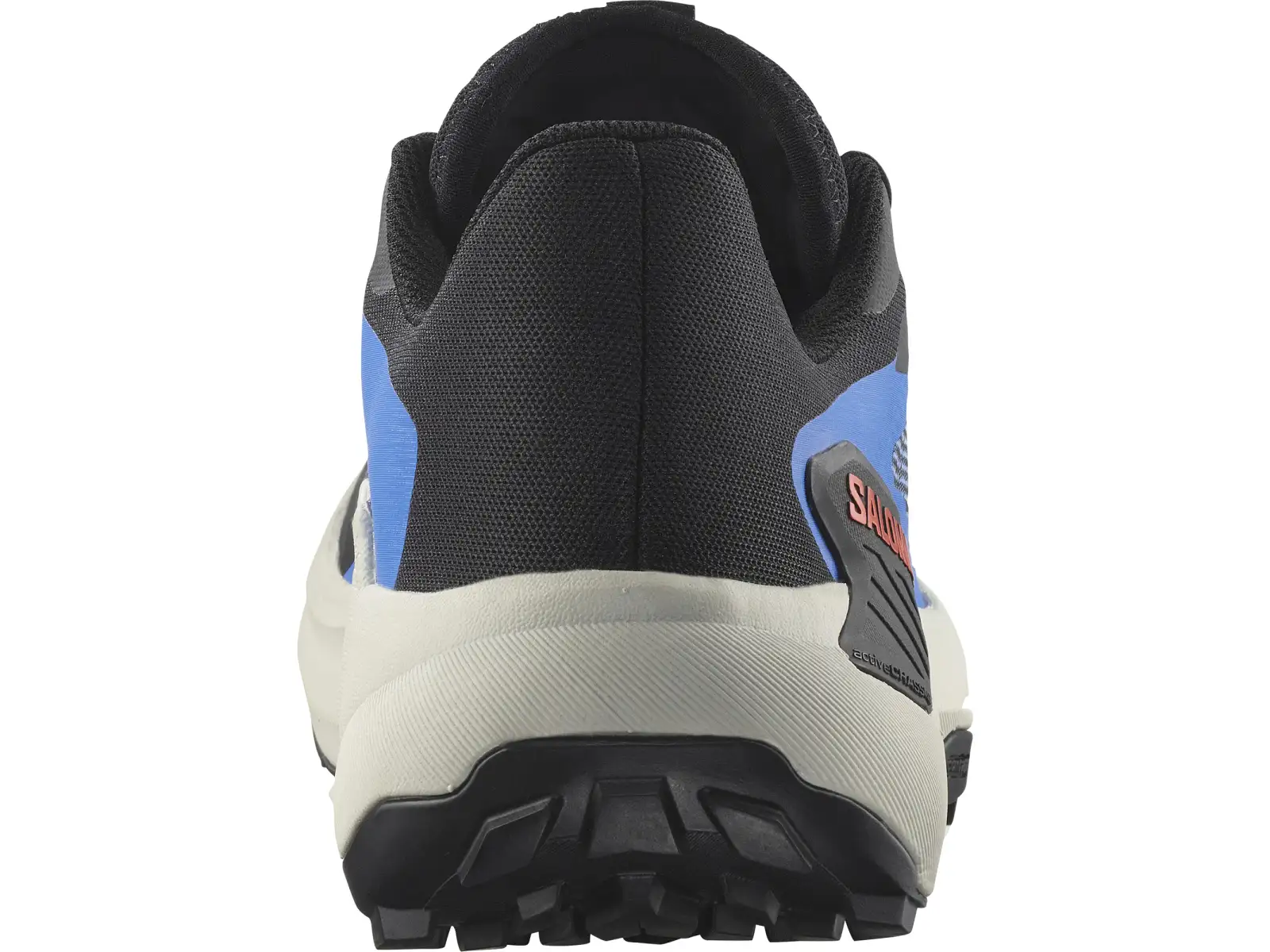 Salomon Genesis Herren Laufschuhe Black/French Blue/Cherry Tomato