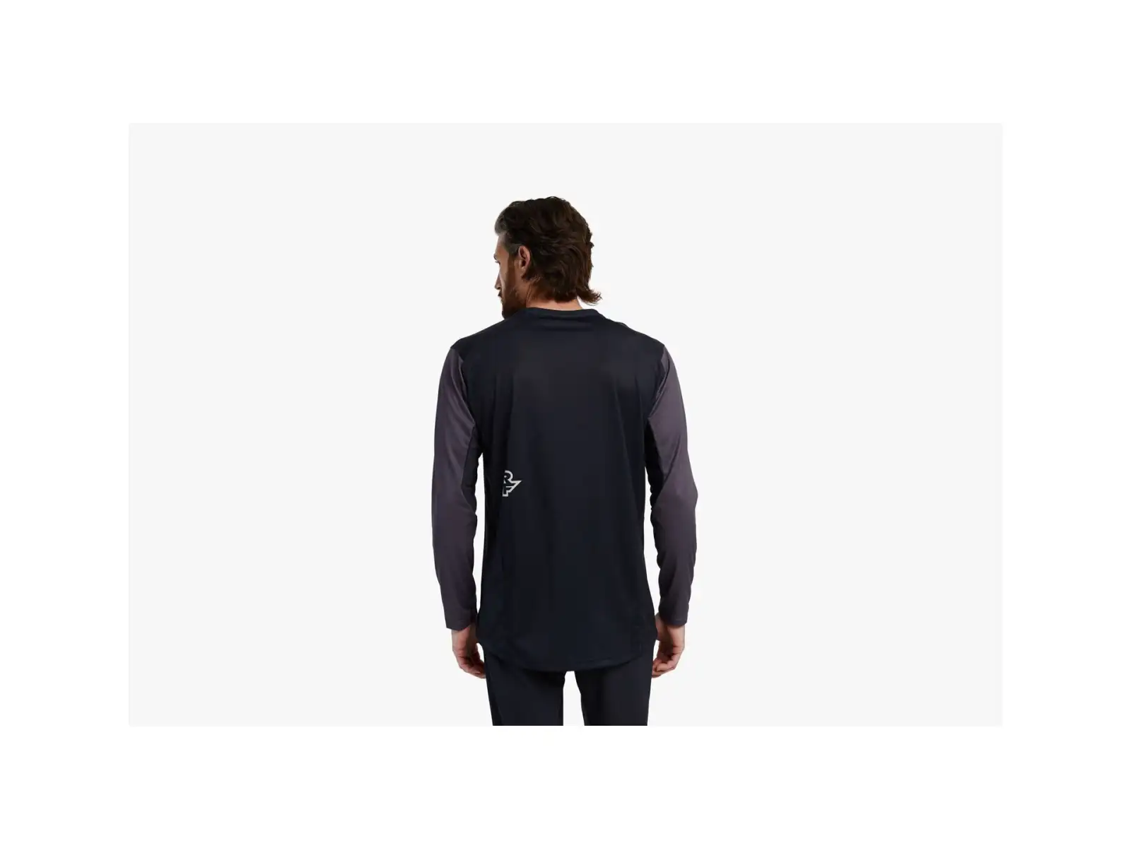 Race Face Indy Herren Langarmshirt Charcoal
