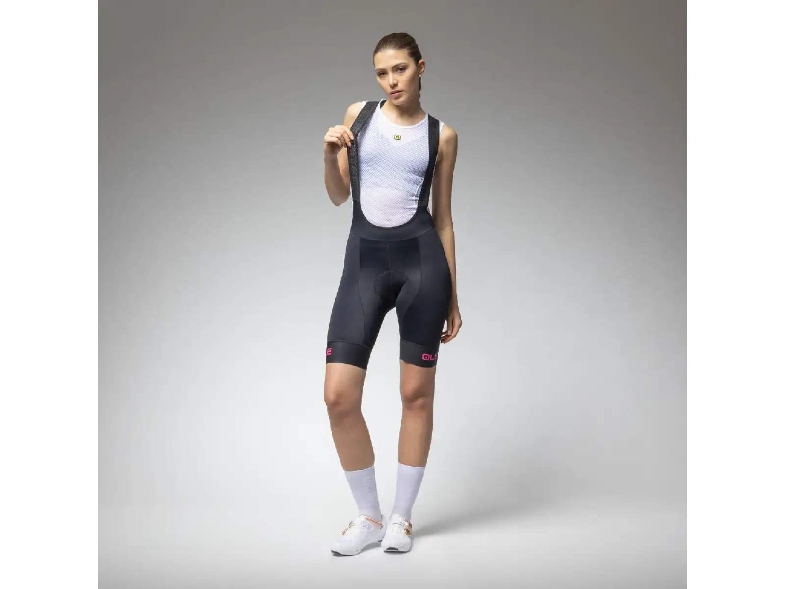 Alé Pragma Traguardo 2.0 Damen-Radhose Fluo Pink