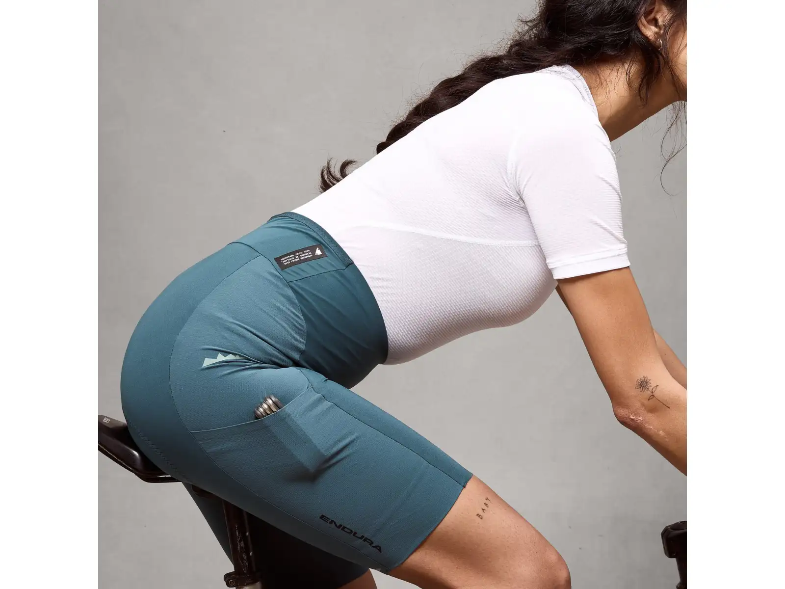 Endura Wms Alltrack Ride Waist Damen-Shorts Teal
