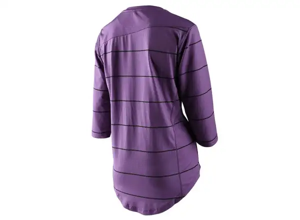 Troy Lee Designs Mischief Damen Langarmshirt Pinstripe orchid