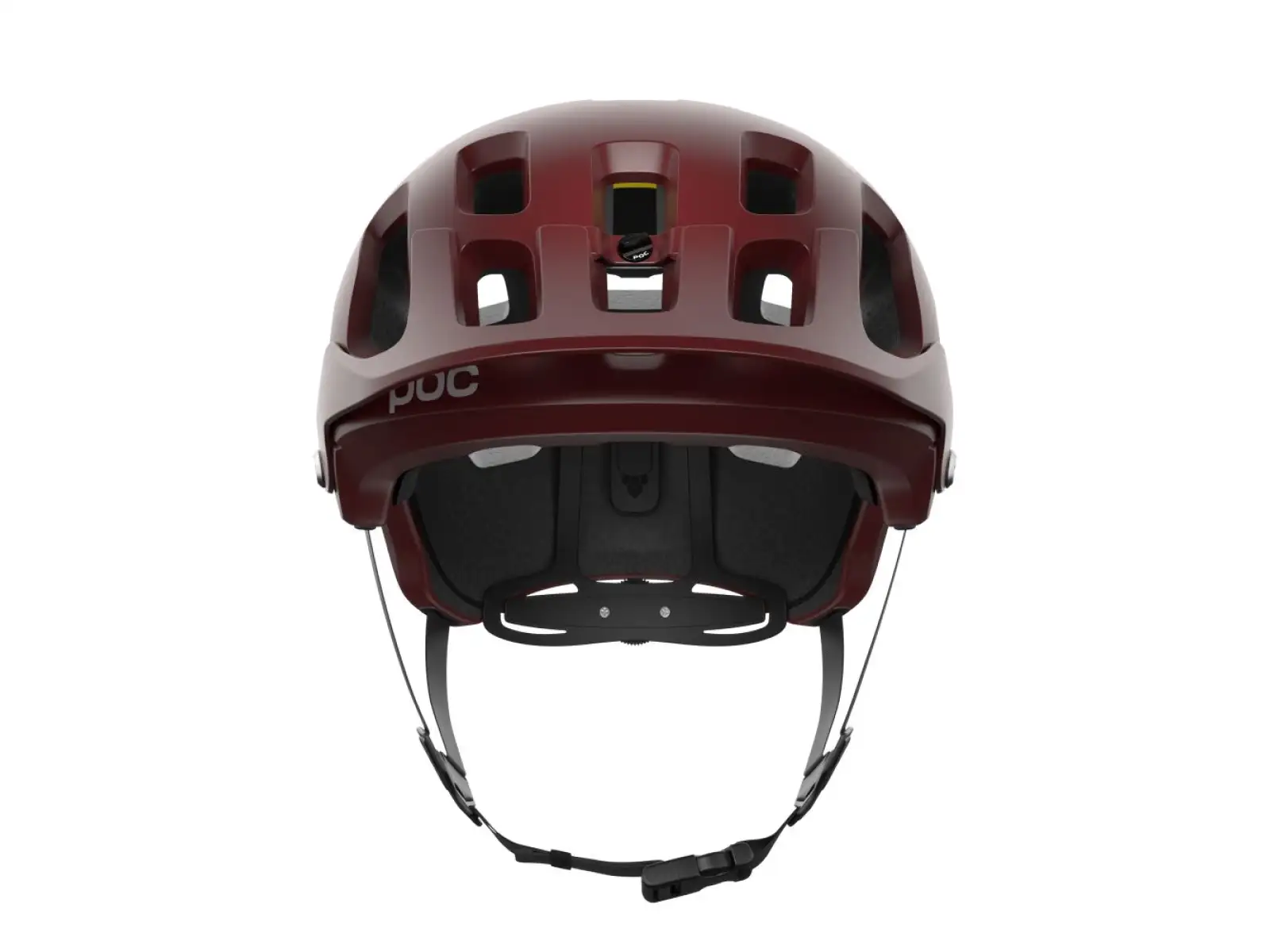 POC Tectal Race MIPS Helm Garnet Red/Hydrogen White Matt