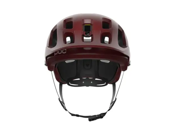 POC Tectal Race MIPS Helm Garnet Red/Hydrogen White Matt