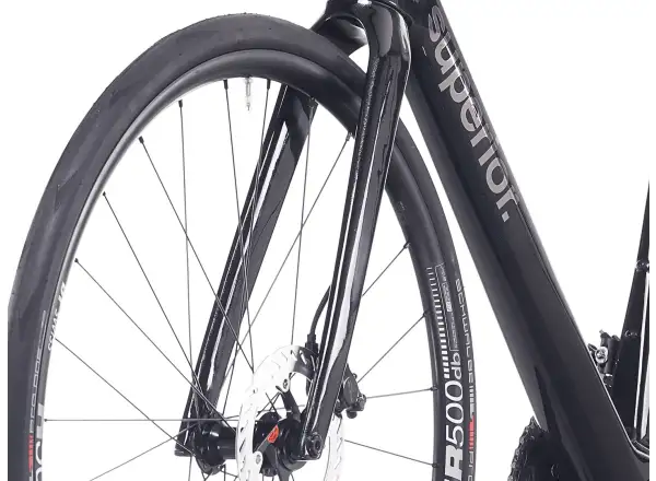 Superior XR 9.3 GF Rennrad Gloss Emerald Black / Carbon