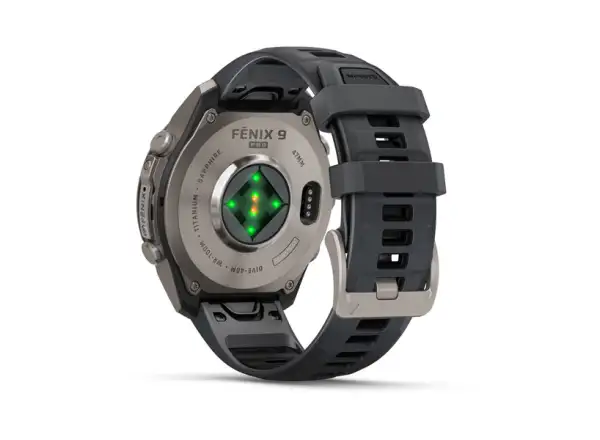 Garmin Fénix 9 Pro inReach 47 mm Smartwatch Carbon gray DLC Titanium Black/Pebble gray