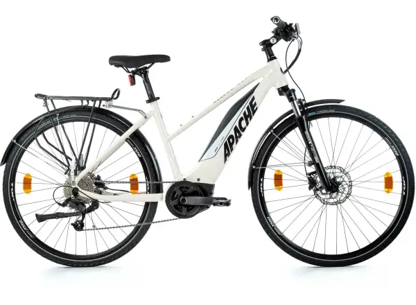 Apache Matta 3 Tour Damen E-Crossbike (Bosch) Weiß