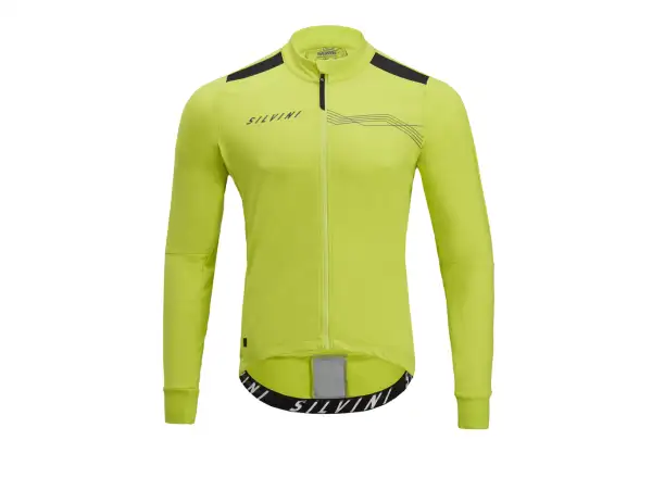 Silvini Ghisallo Herrenjacke lime/blue