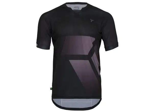 Silvini Gallo Herren Loose-Trikot Kurzarm schwarz/grau
