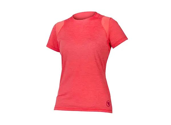 Endura SingleTrack Damen Kurzarmshirt punch pink