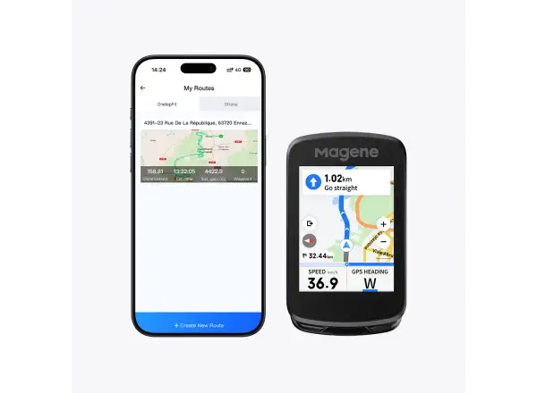 Magene C606 V2 GPS Fahrradcomputer