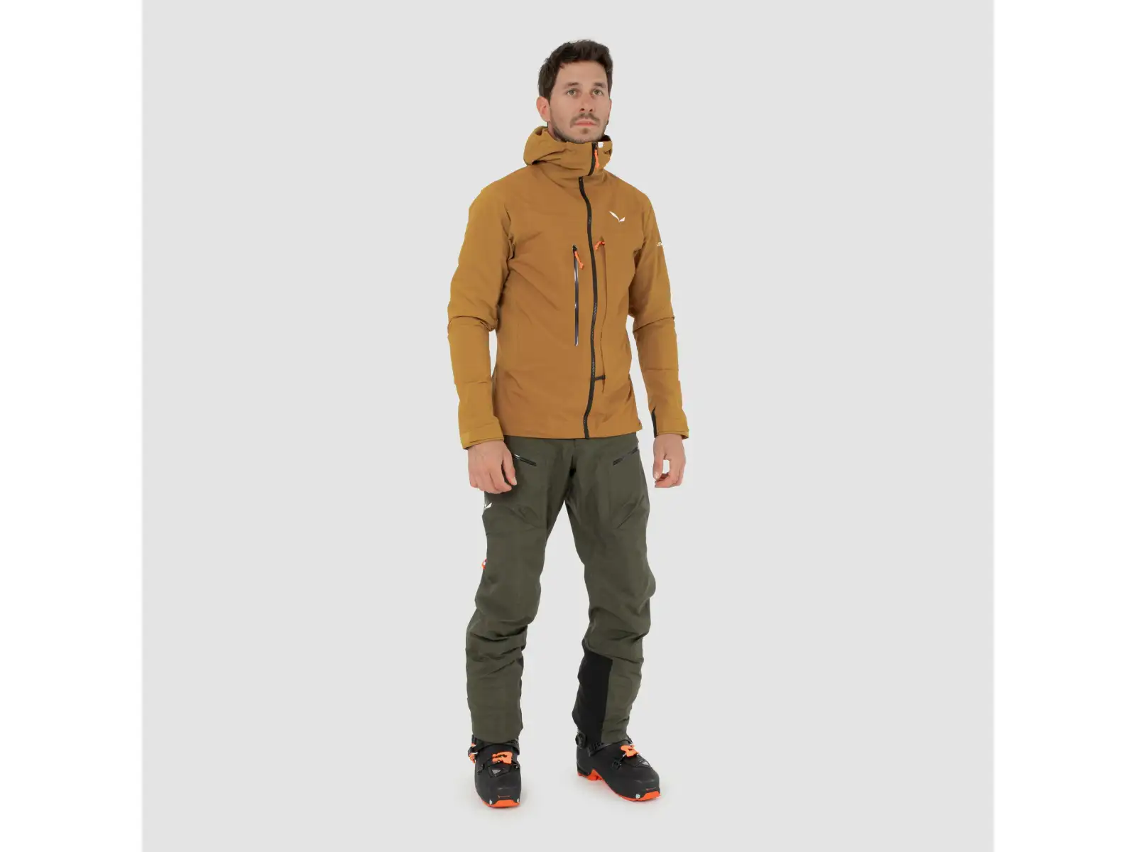 Salewa Sella 3L Powertex Herren Hose Dark Olive