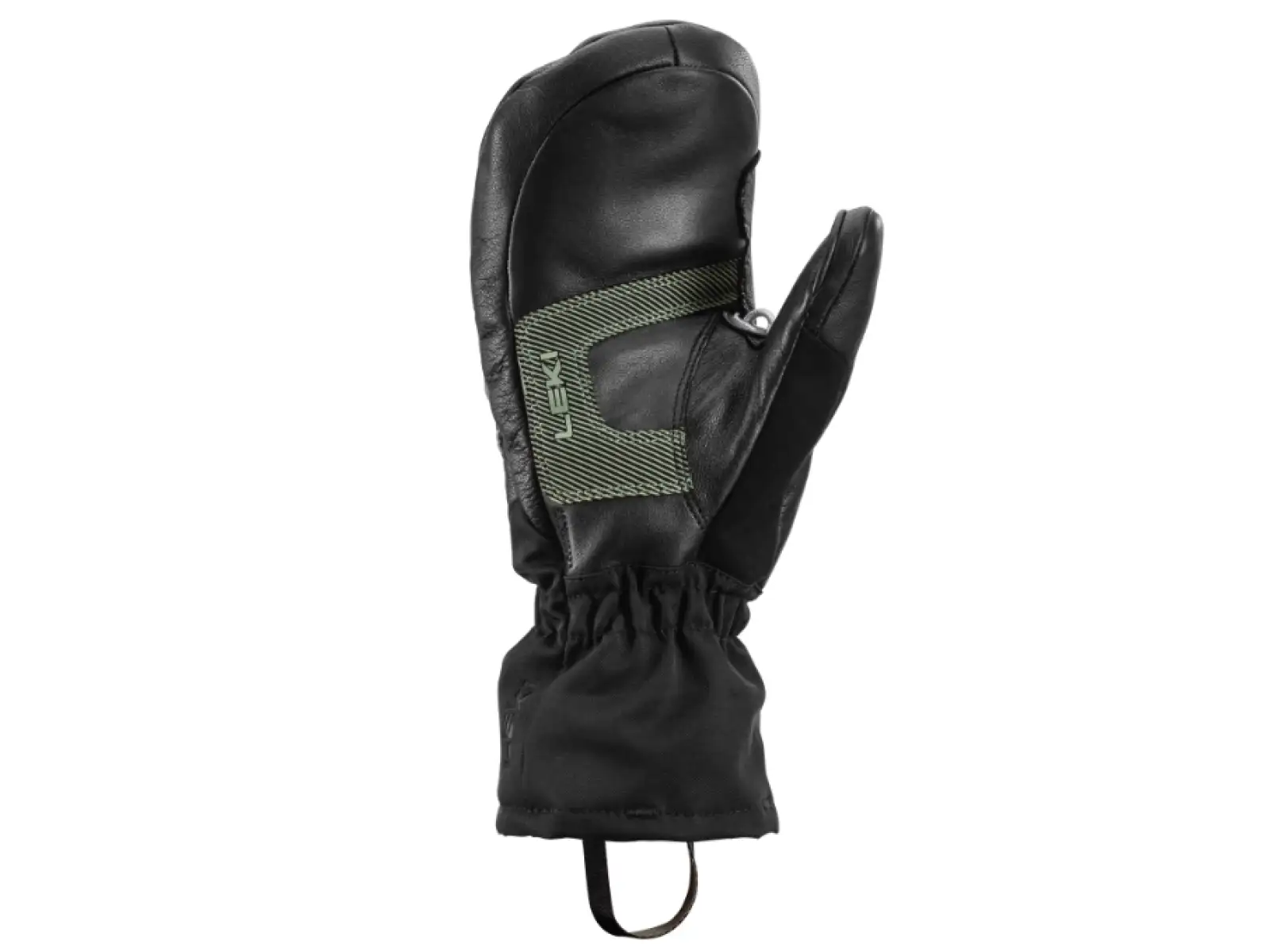 Leki Griffin Base 3D Women Mitt Damen Fäustlinge Black-Dusty Green