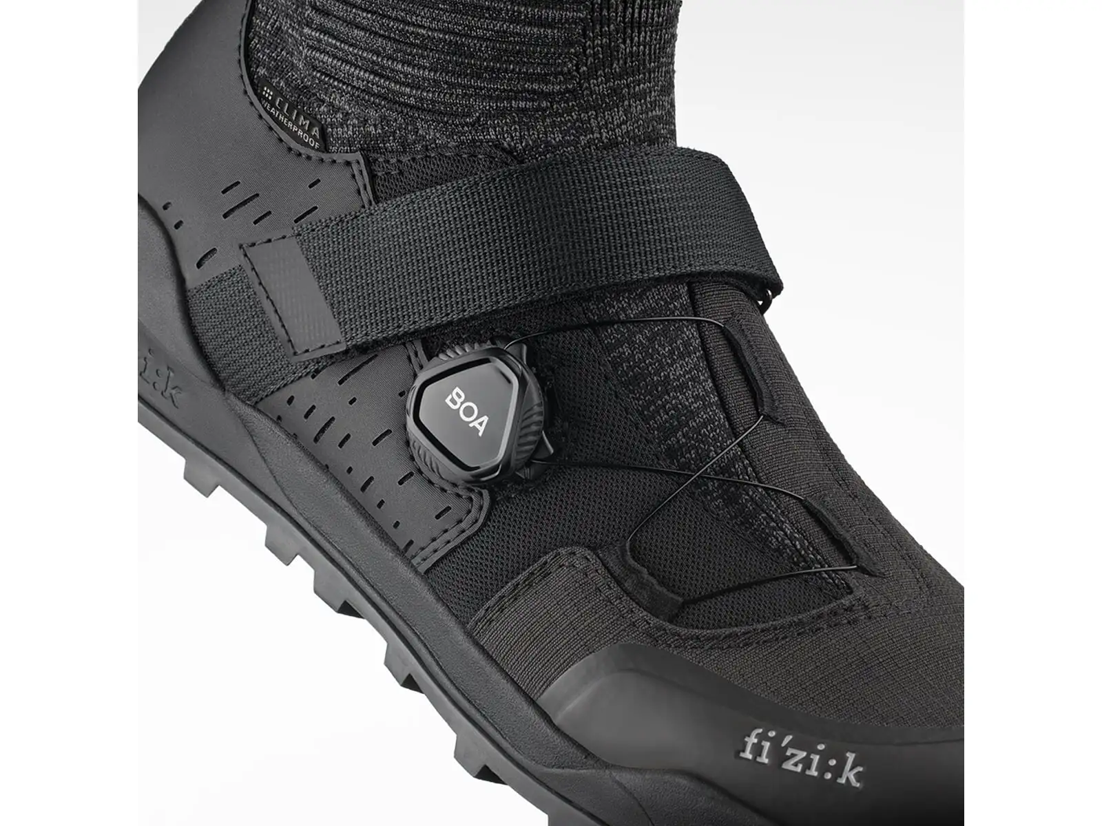 Fizik Terra Clima X2 MTB Herren-Radschuhe Black/Black