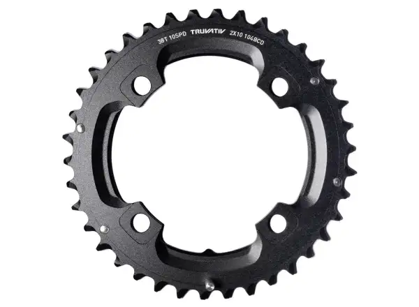 Truvativ Kettenblatt MTB 38Z 104 mm L-Pin Alu schwarz