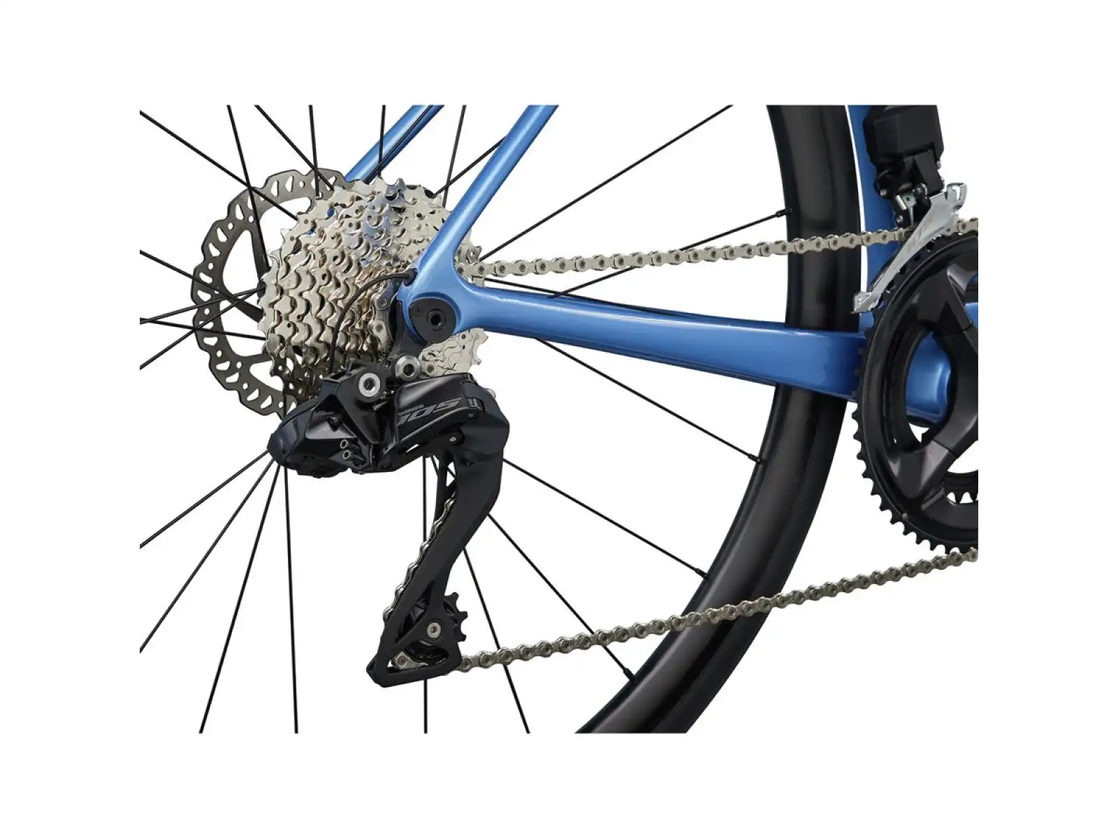 Liv Langma Advanced 1 Disc Rennrad Estoril Blau