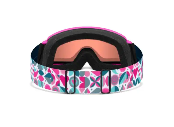 Smith Rascal Kinder Skibrille Vivid Pink Hearts / RC36