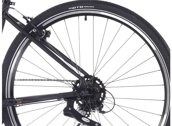Rock Machine Rokk 30 Easy Entry Trekkingrad mattschwarz