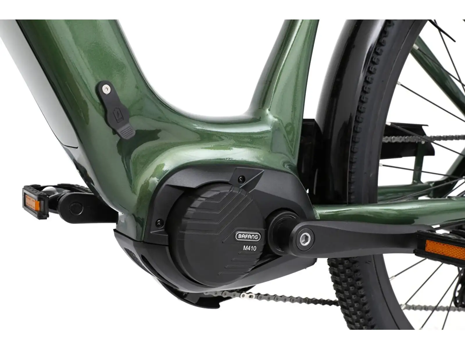CANULL City 2 720 Wh Tiefeinsteiger E-Bike forest green