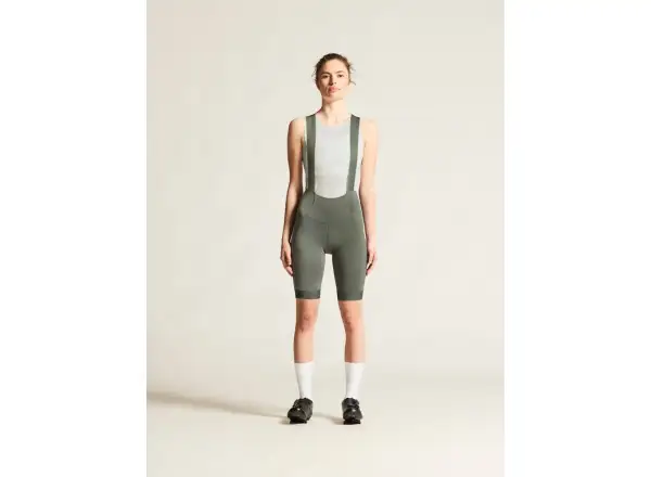 Craft Endur Cargo Bib C3 Damen Radhose mit Polster und Träger grün