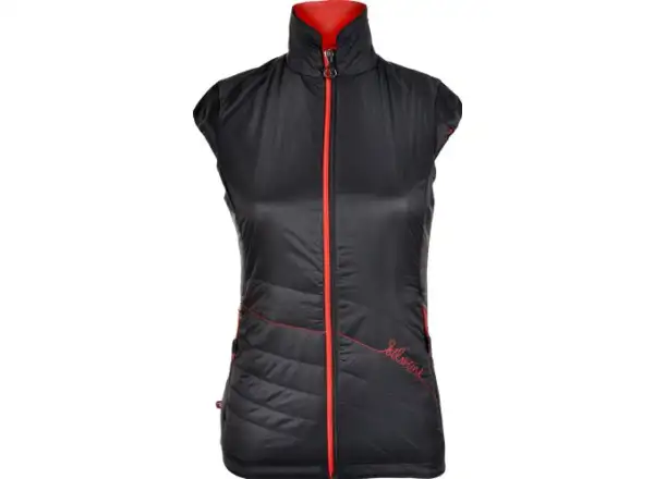 Silvini CONCA Damenweste schwarz/rot