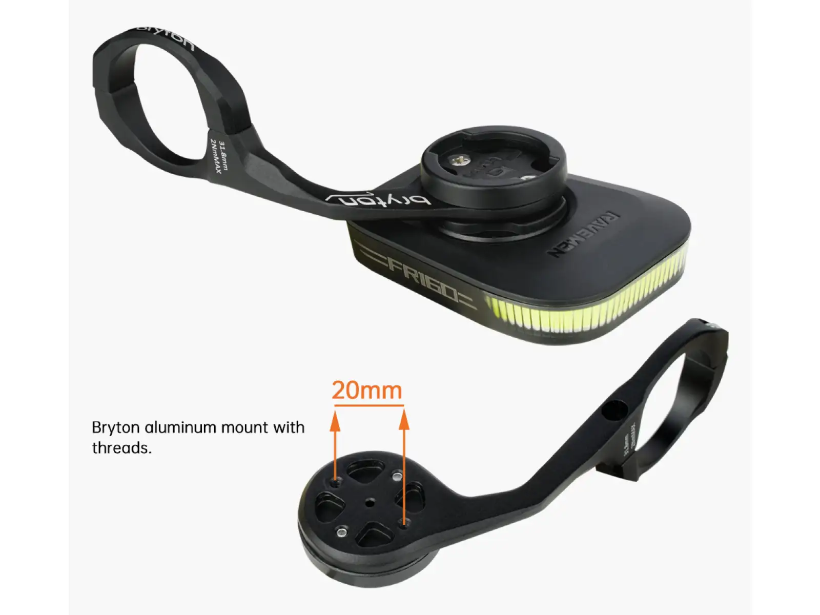 Ravemen untere Halterung für Lichter Reihe FR (Garmin)