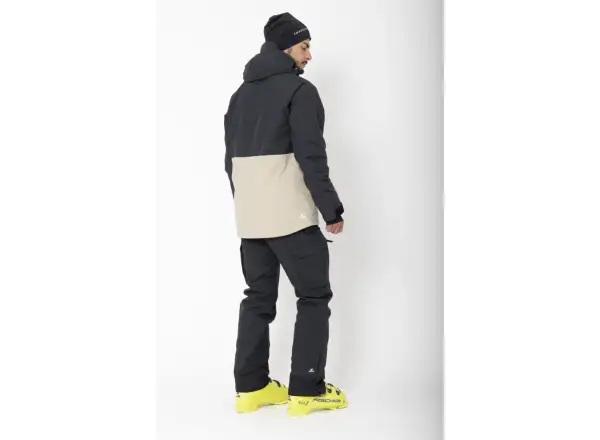 2117 of Sweden Krasse Herren Skijacke schwarz