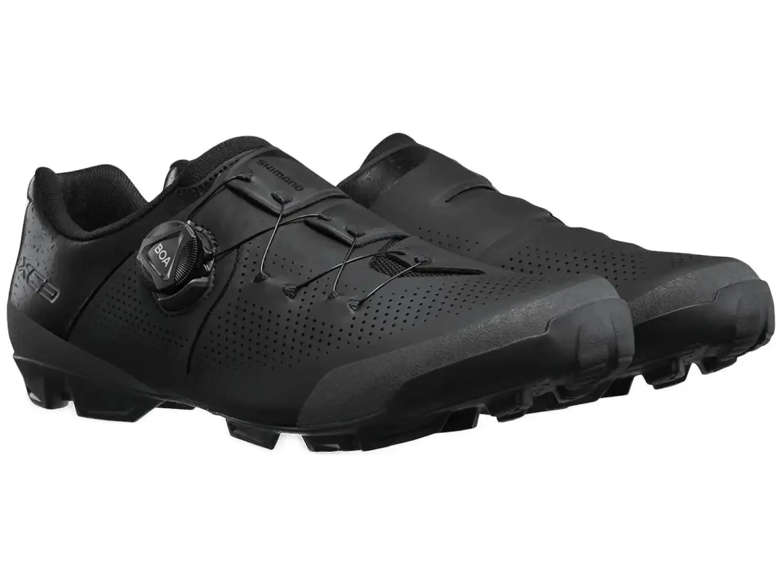 Shimano SH-XC302 breite Herren MTB-Schuhe schwarz