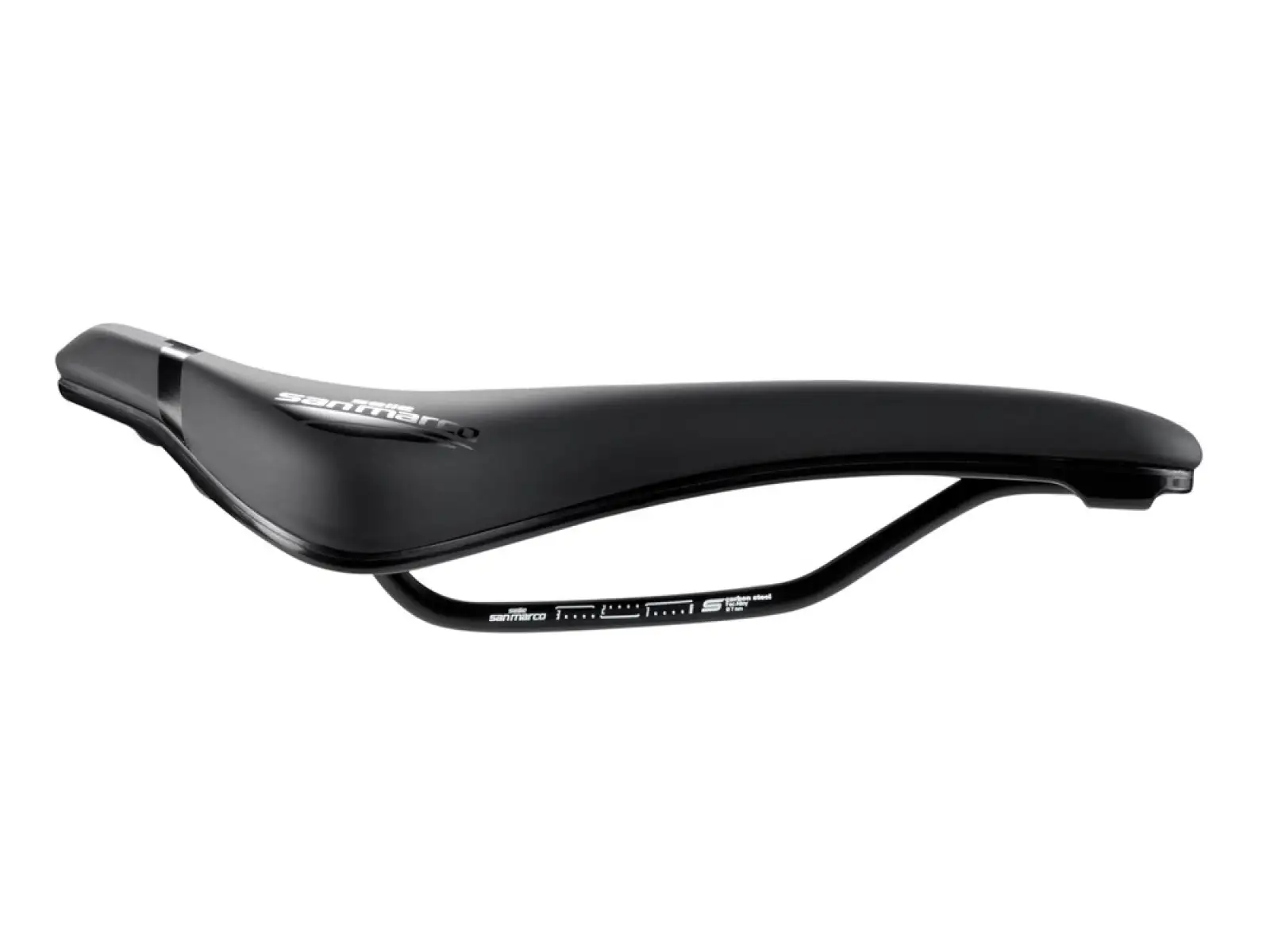 Selle San Marco GrouND Sport Wide Sattel Schwarz