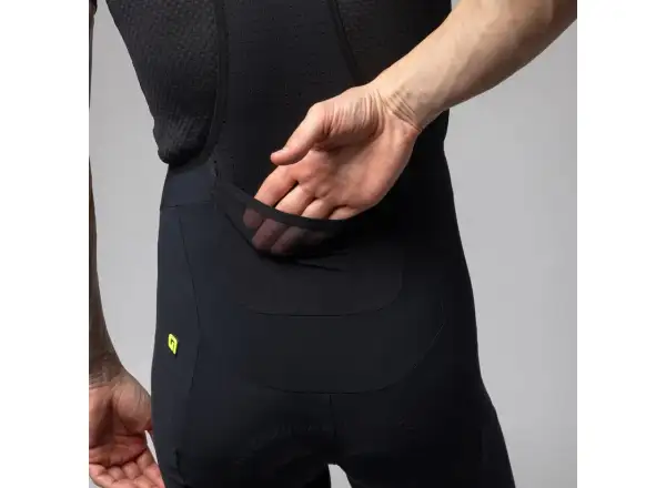 Alé Off Road Gravel-Pro Herren Trägershorts mit Einsatz Schwarz