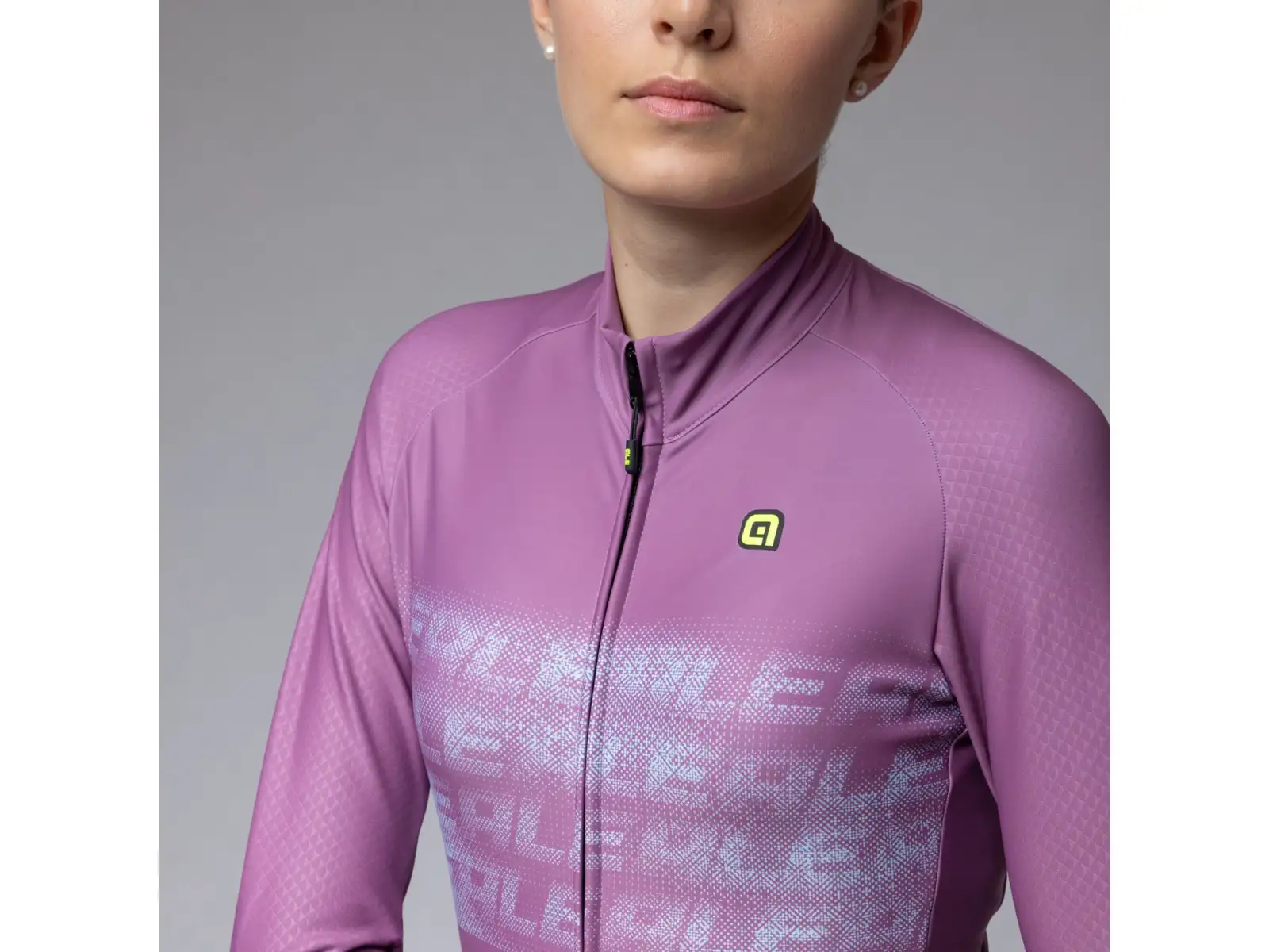 Alé PR-E Identity Damen Thermotrikot langarm Orchid