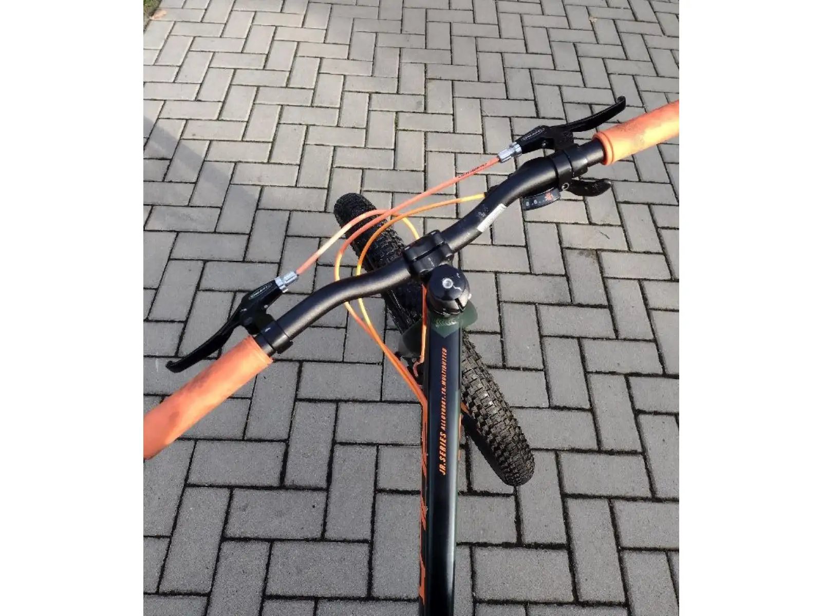 Rock Machine Blizz 24" HD Kinder-Mountainbike khaki/orange