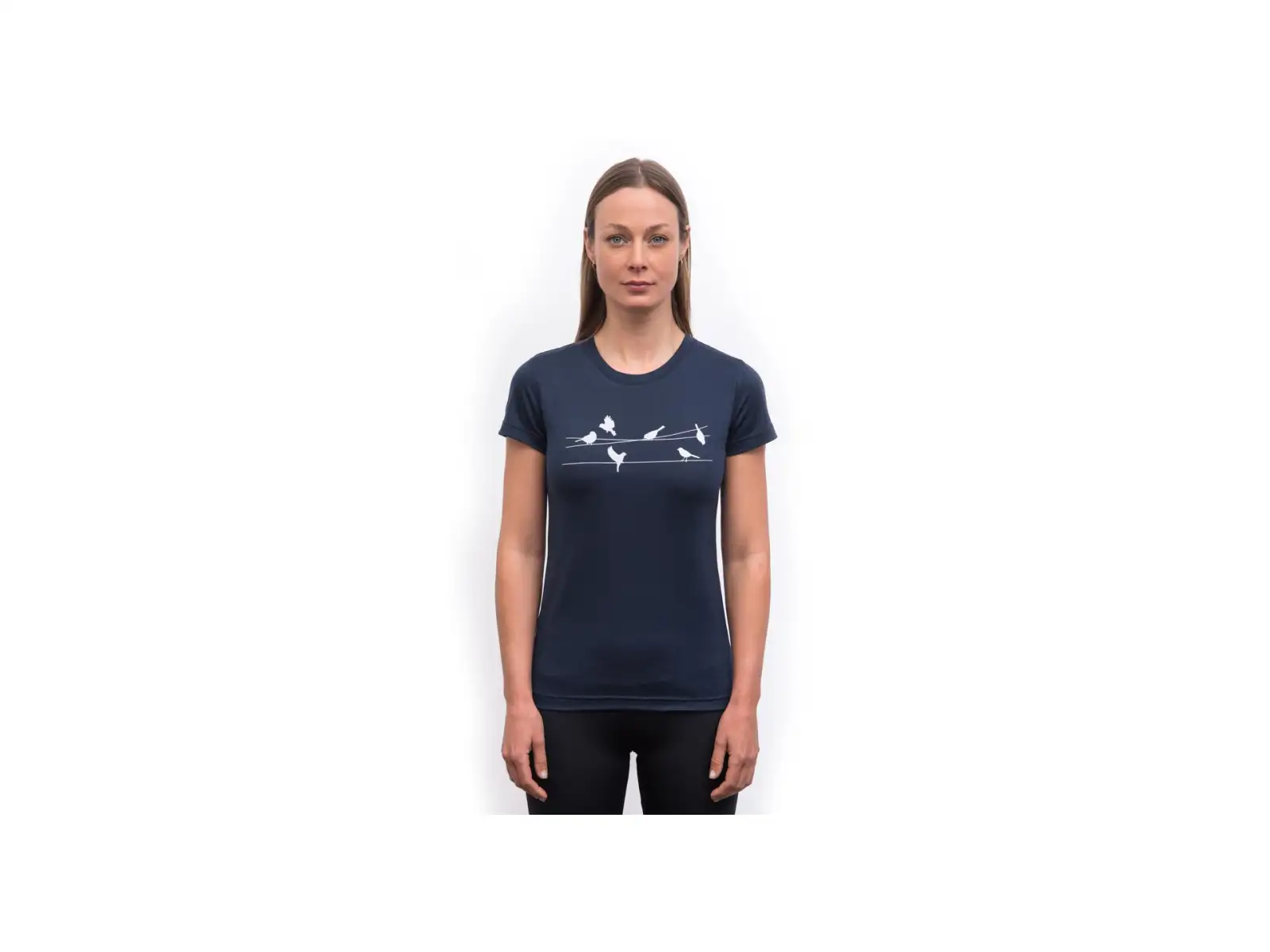 Sensor Merino Active Damen-T-Shirt kurzarm Deep Blue