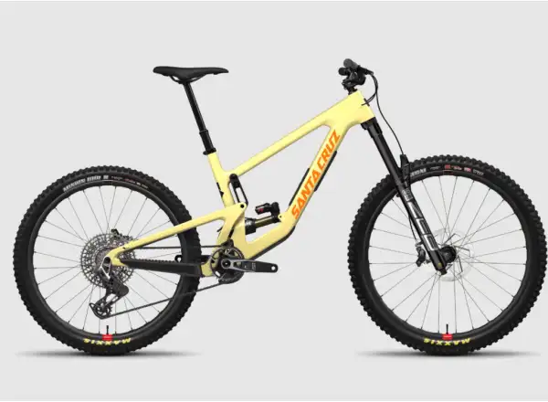 Santa Cruz Nomad 6 CC MX X0 AXS RSV vollgefedertes Fahrrad Marigold yellow