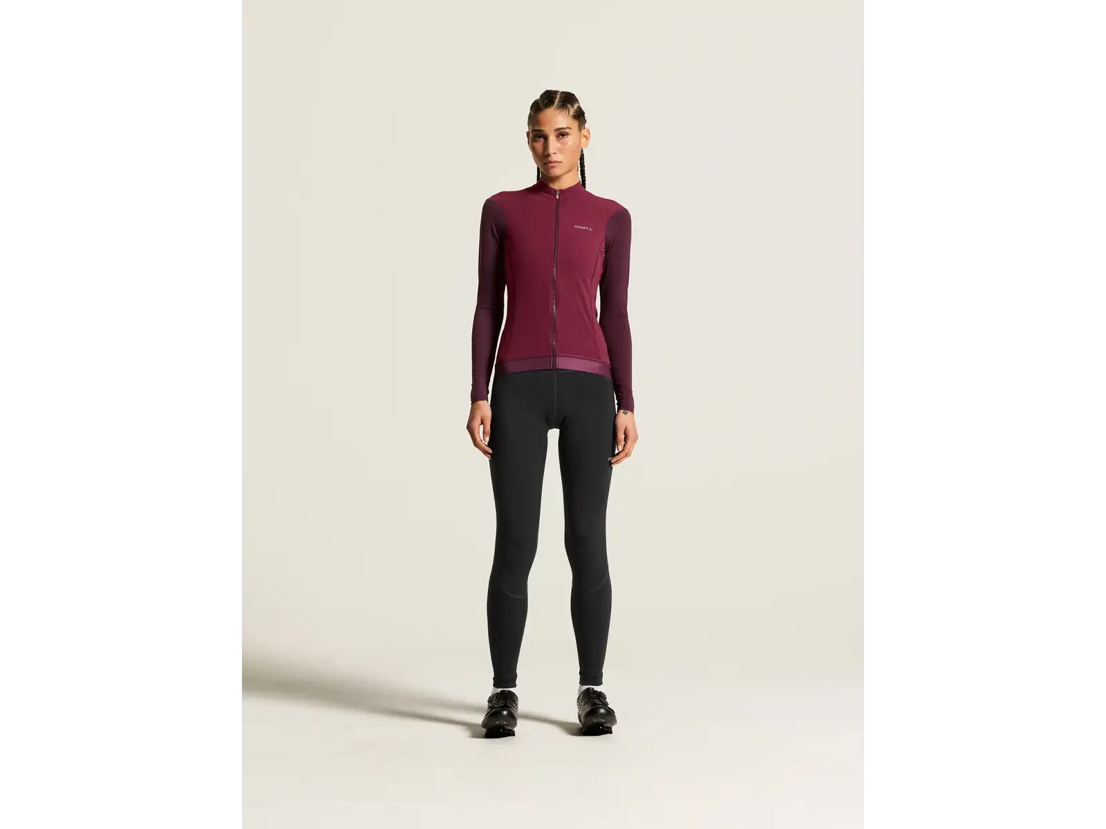 Craft Endur Training Damen-Trikot langärmlig lila