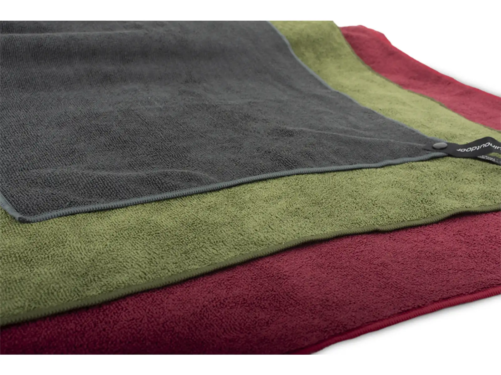 Pinguin Terry Towel Handtuch L rot (120x60 cm)