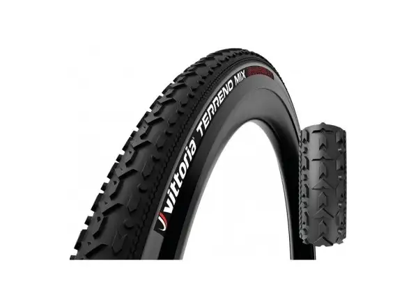 Vittoria Terreno Mix 33-622 Cyclocrossreifen, Schwarz/Anthrazit