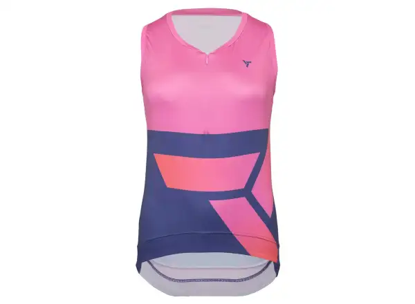 Silvini Escolca Damen-Trikot ohne Ärmel Blush/Plum