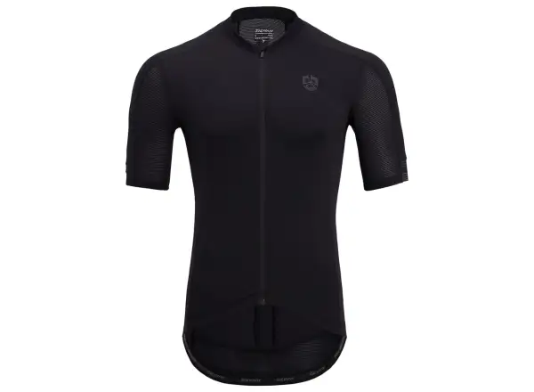 Silvini Ceno Herren-Trikot mit kurzem Ärmel schwarz