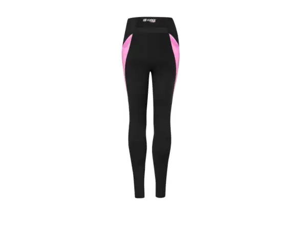 Force Ridge Damenhose mit hohem Bund ohne Einlage Schwarz/Aprikose
