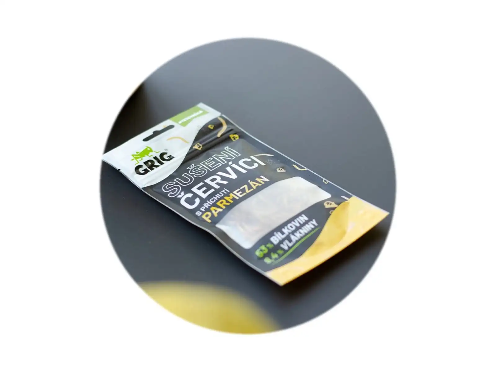 Grigg trocken geröstete Würmer Parmesan 13 g