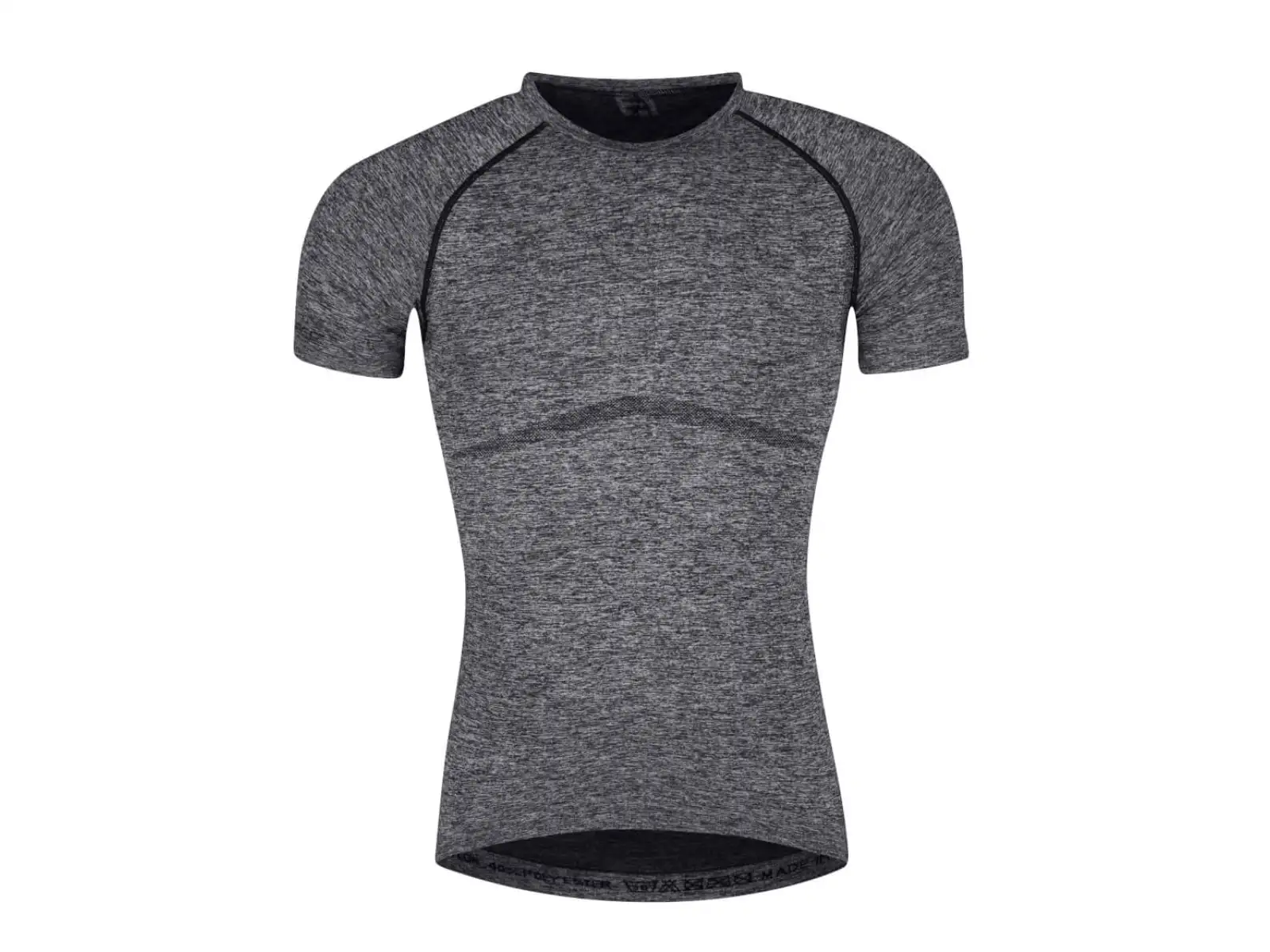 Force F Soft Funktions-T-Shirt Kurzarm Grau.