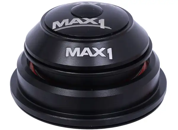 MAX1 1 1/8"-1,5" semi-integrierte asymmetrische Steuersatzmontage, Durchmesser 56 mm schwarz.