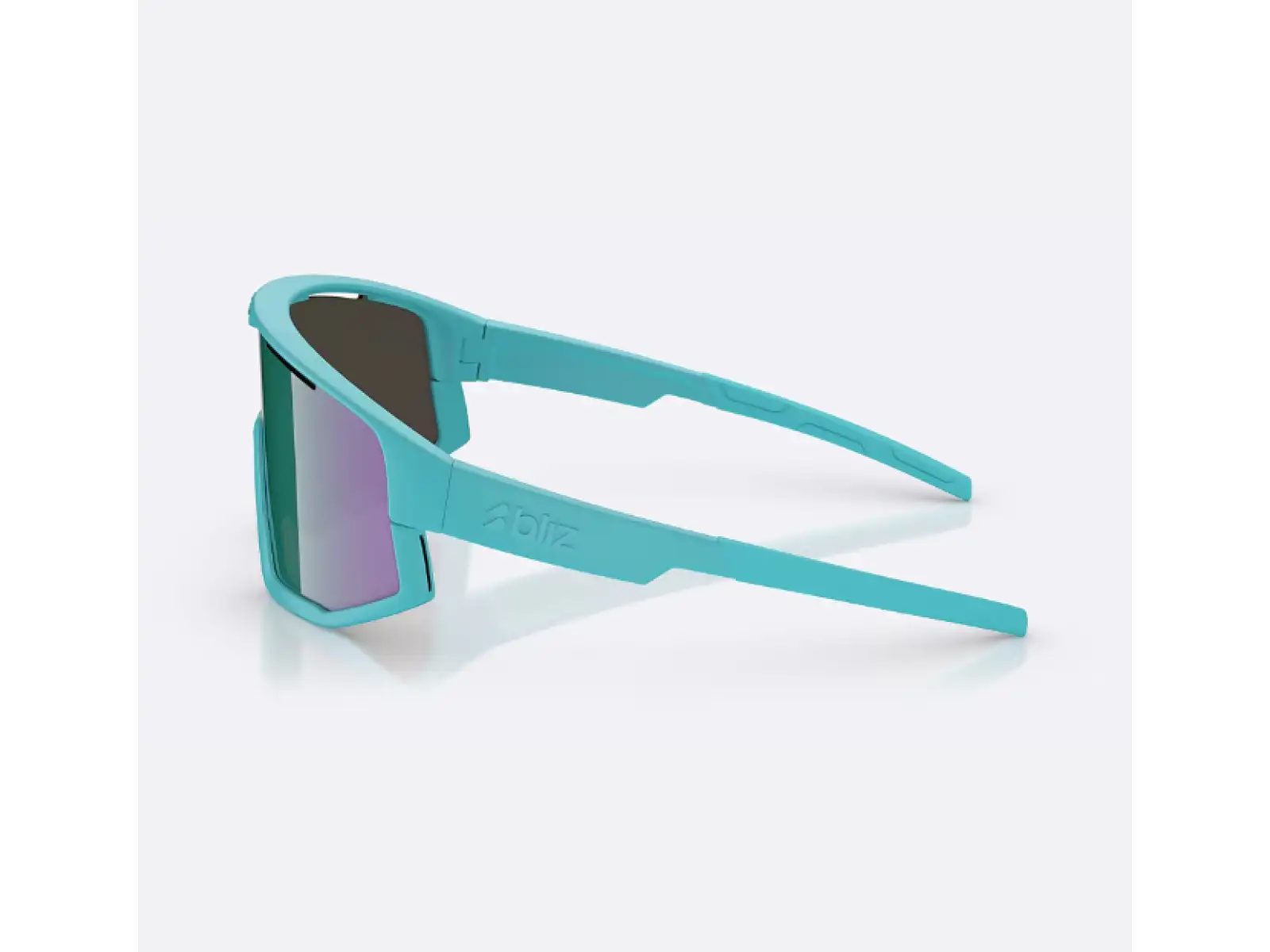 Bliz Fusion Small Sonnenbrille – Türkis mit Green Blue Multi