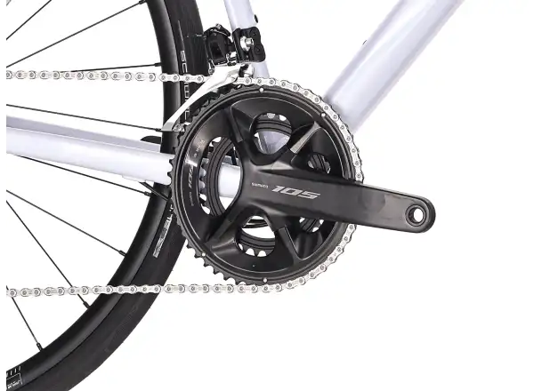 Superior XR 6.5 GF Rennrad Gloss Black / White