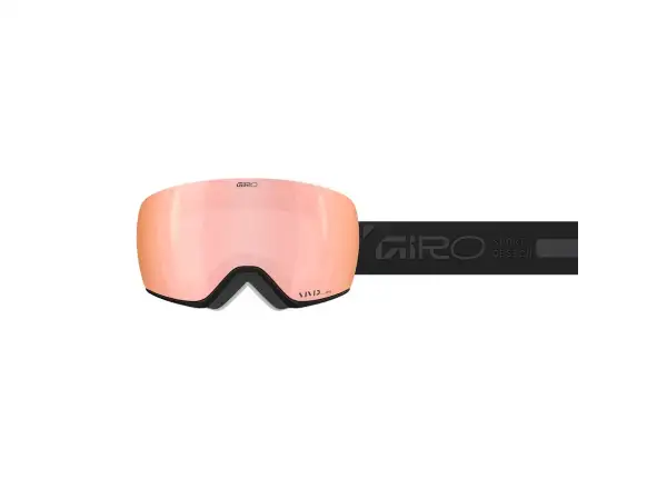 Giro Article II W Skibrille schwarz Rails/Vivid Rose Gold/Vivid Infrared (2 Gläser)