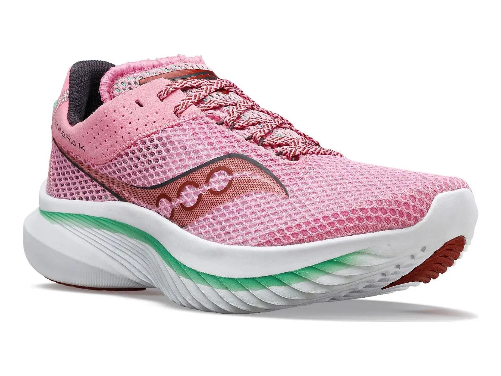 Saucony Kinvara 14 Damen Laufschuhe Pfingstrose/Sprig