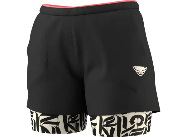Dynafit Trail 2v1 Damen Laufshorts Black Out/Overcast